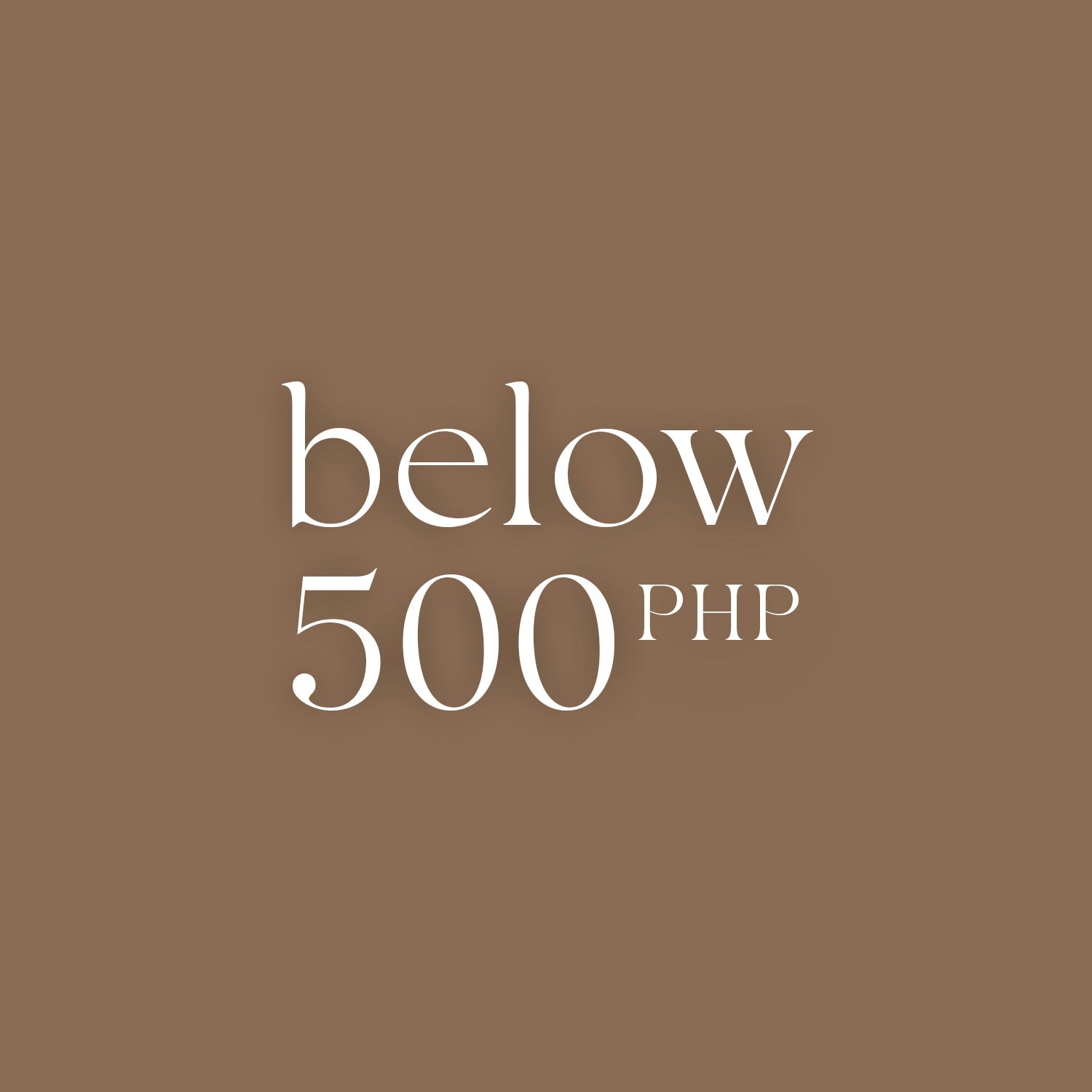 BELOW 500