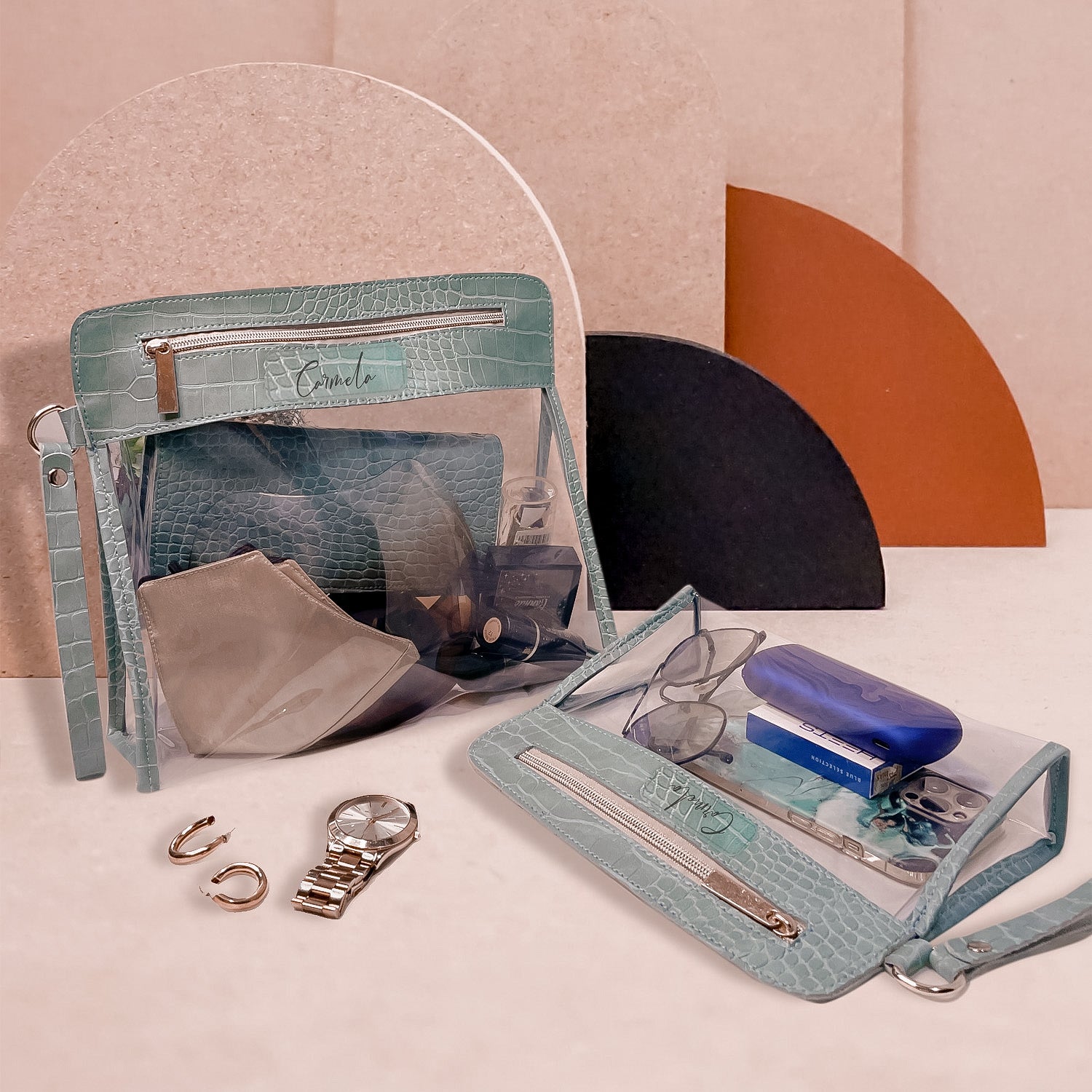 ZOLA multi-purpose clear pouch