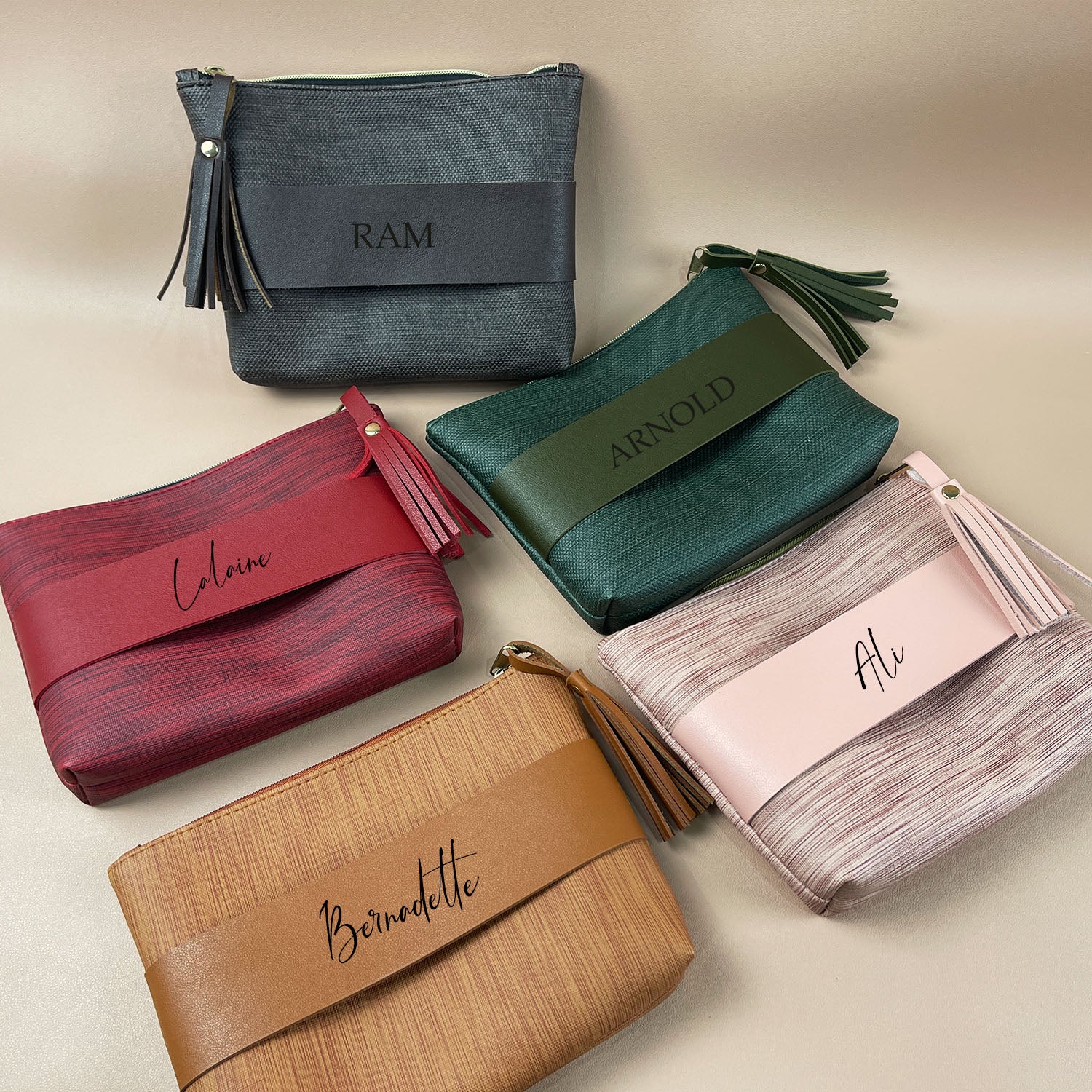 Tassle Clutch Bag
