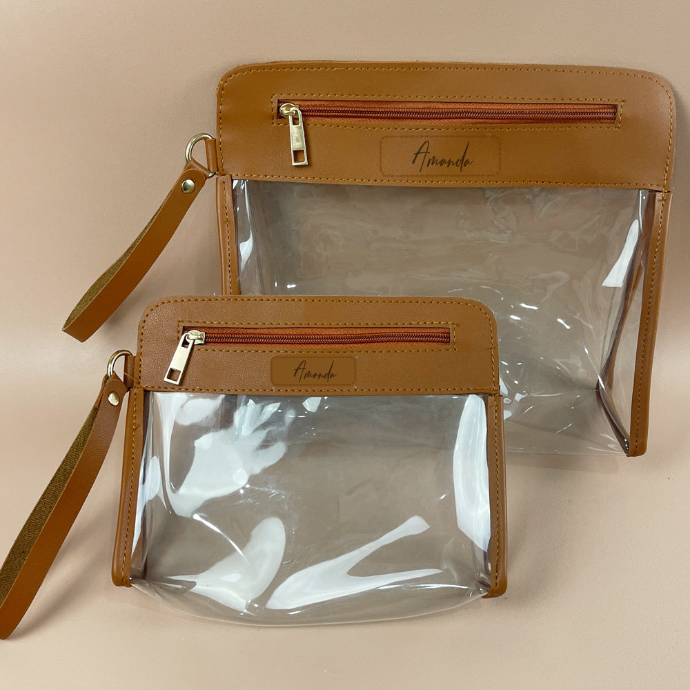 ZOLA multi-purpose clear pouch