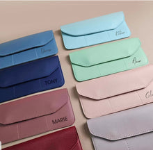 Load image into Gallery viewer, Amber MNL Leather Slim Wallet / Card Holders
