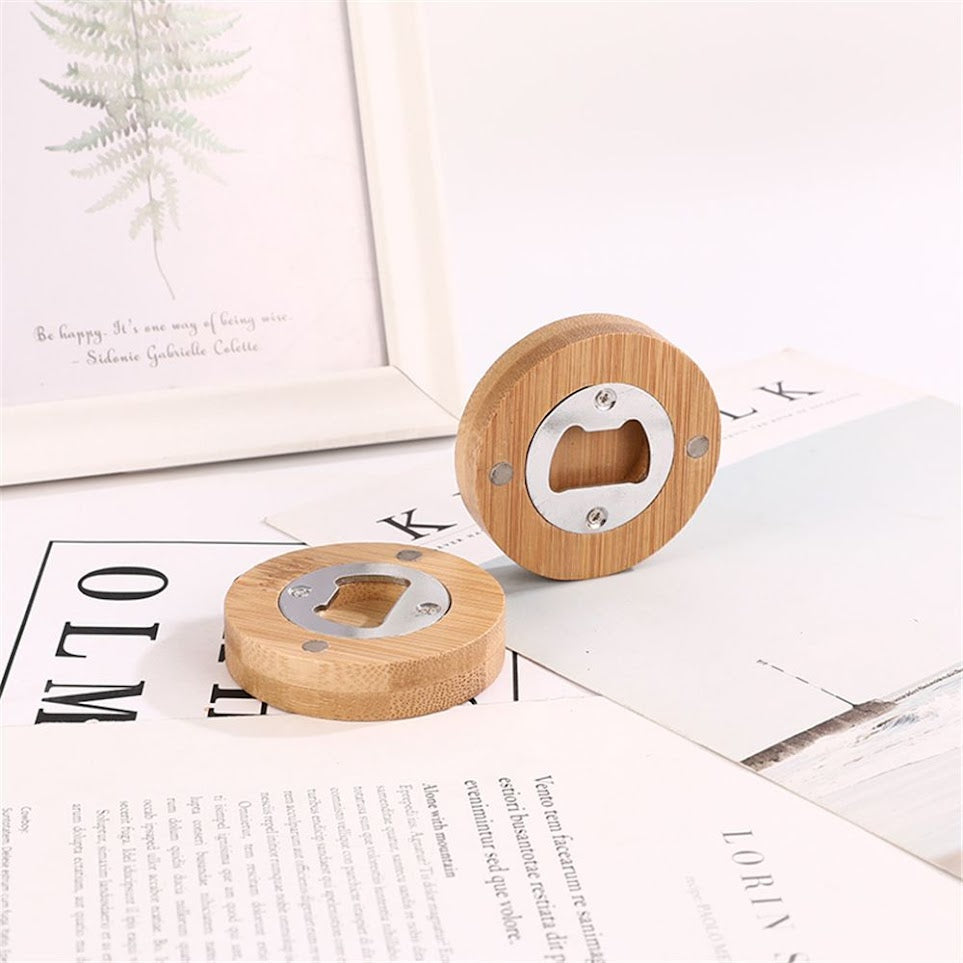 Amber MNL Personalized Wooden Bottle Opener