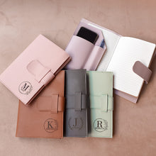 Load image into Gallery viewer, Notebook Organizer Leather Sleeves
