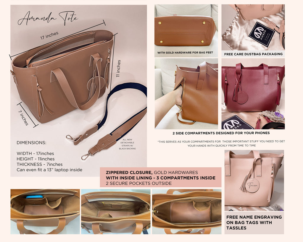 A M A N D A Tote Bags