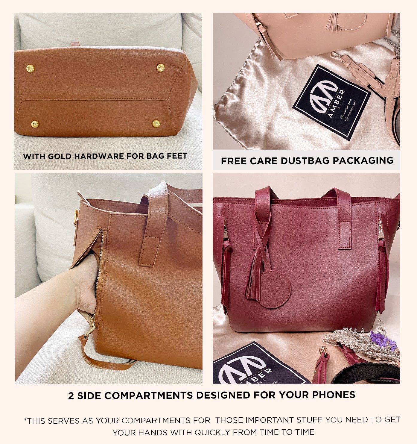 A M A N D A Tote Bags