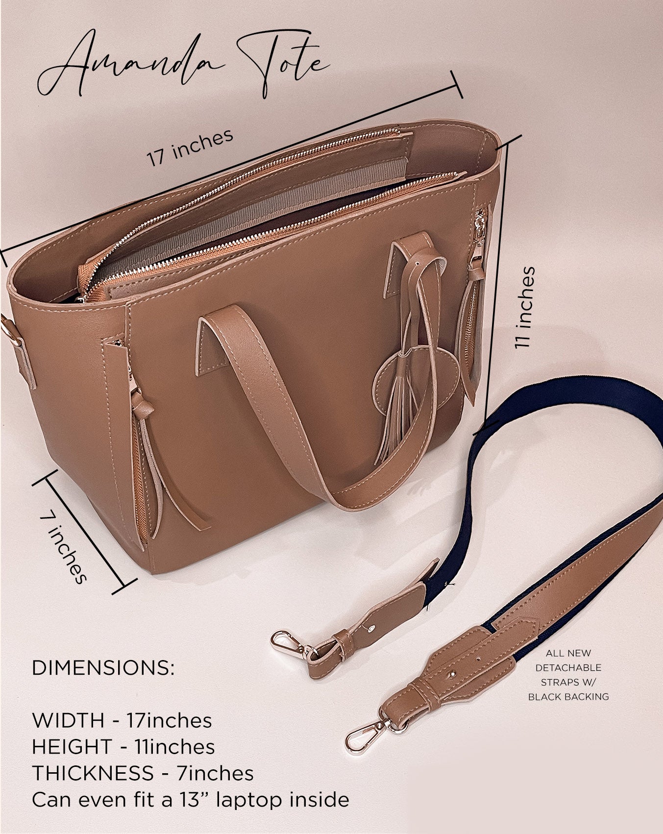 A M A N D A Tote Bags