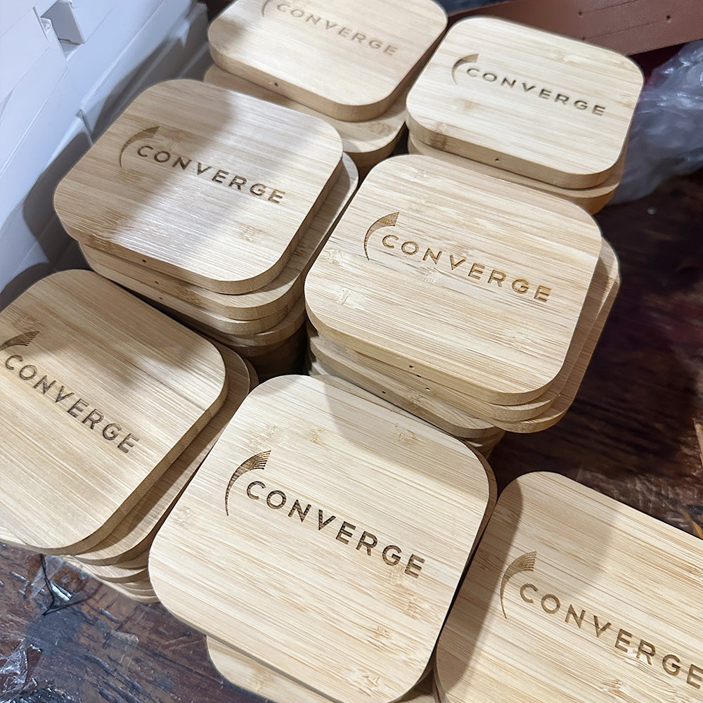 Bamboo Qi Wireless Charging Pads