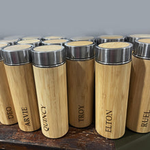 Load image into Gallery viewer, Bamboo Tumbler Eco-friendly Flasks

