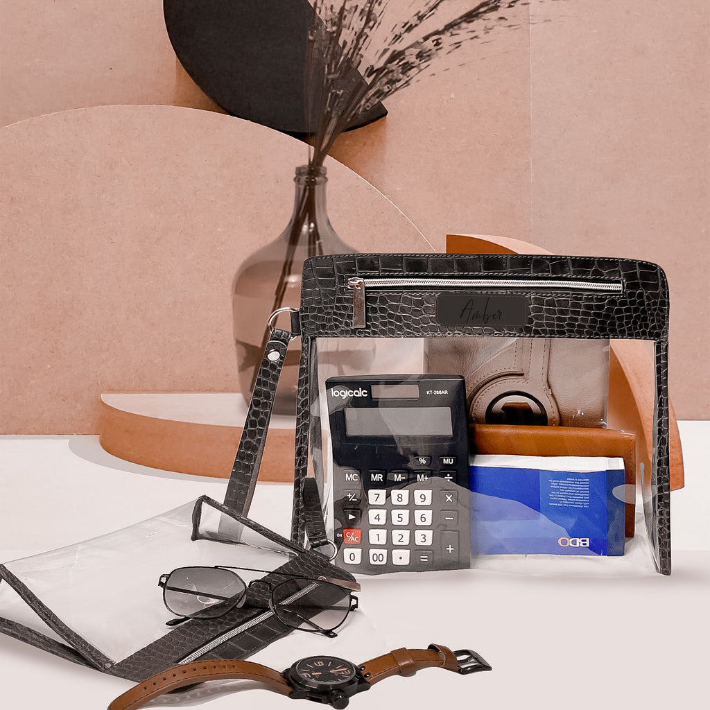 ZOLA multi-purpose clear pouch