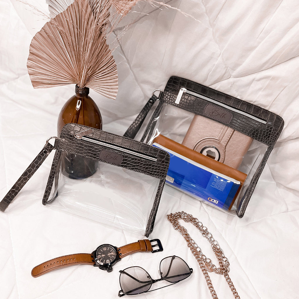 ZOLA multi-purpose clear pouch