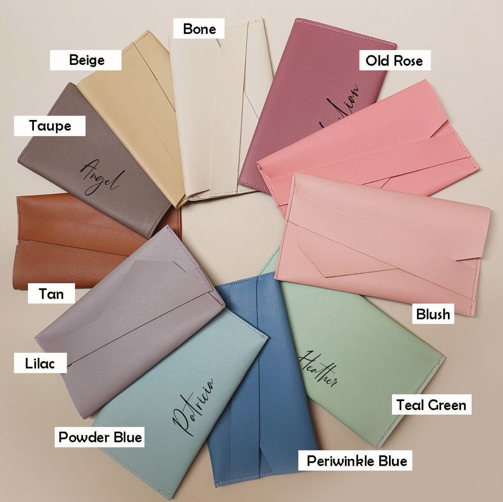 Leather Envelope Pouch