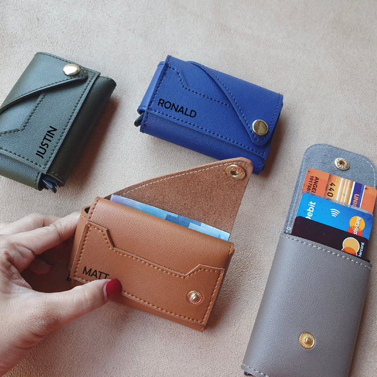 Anti RFID Money Clip/Pop up Card Holder