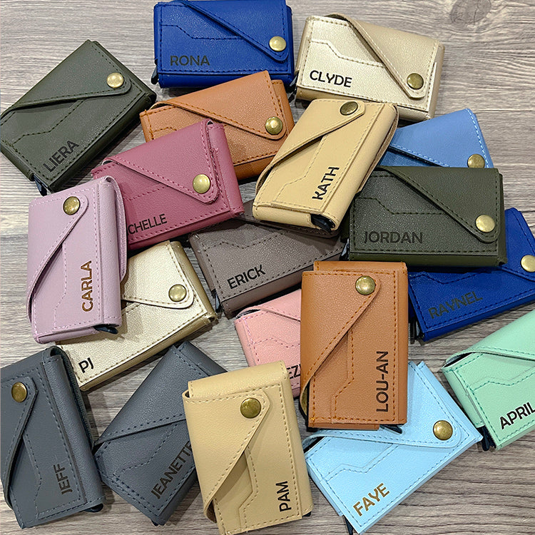 Anti RFID Money Clip/Pop up Card Holder