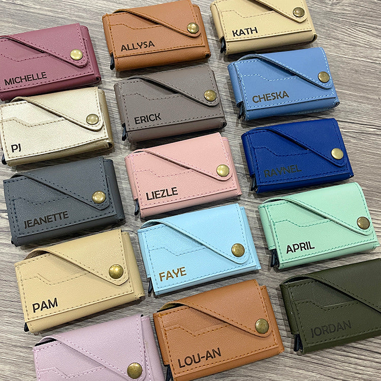 Anti RFID Money Clip/Pop up Card Holder