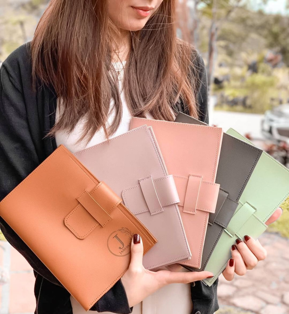 Notebook Organizer Leather Sleeves