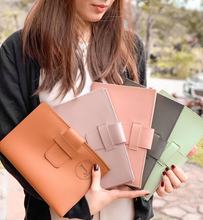 Load image into Gallery viewer, Notebook Organizer Leather Sleeves
