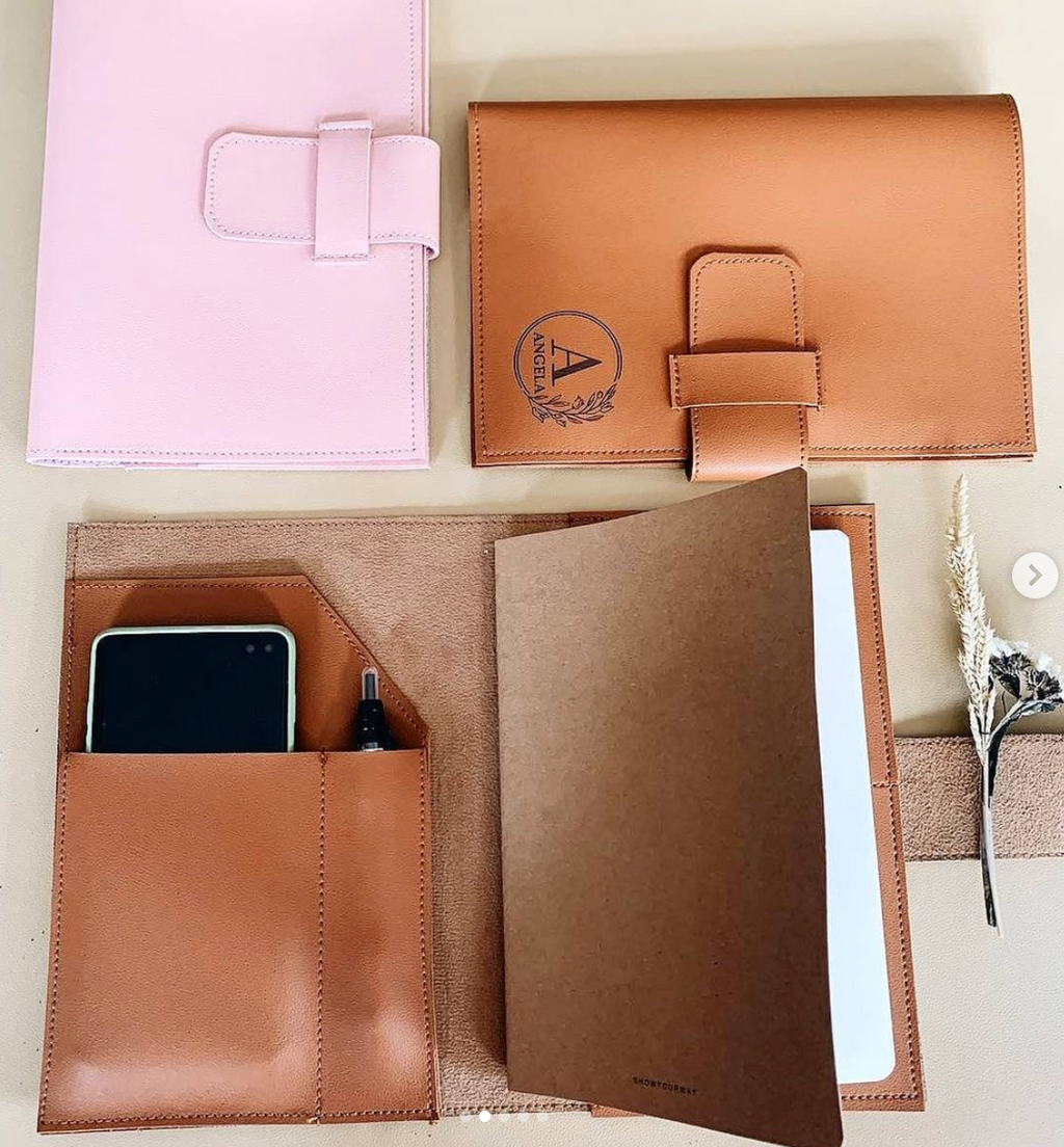 Notebook Organizer Leather Sleeves
