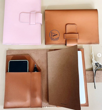 Load image into Gallery viewer, Notebook Organizer Leather Sleeves
