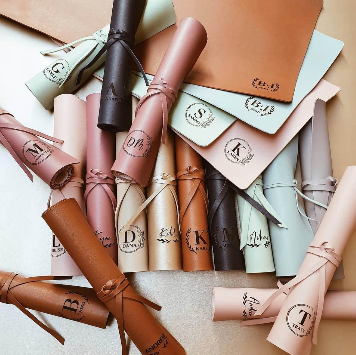 Leather Laptop or Desk Mat