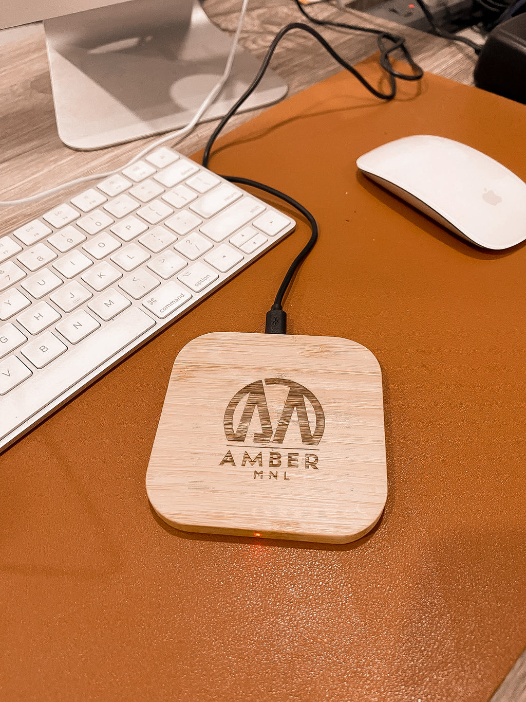 Bamboo Qi Wireless Charging Pads