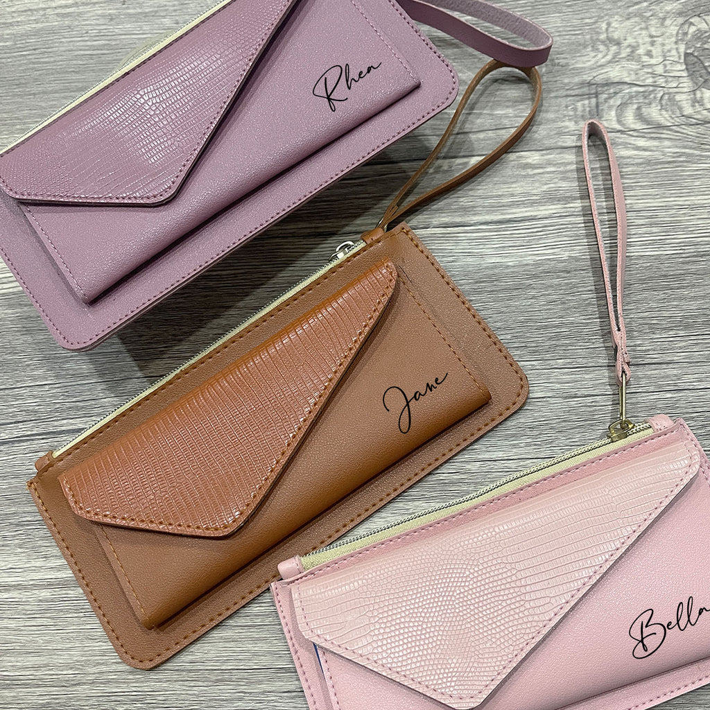 Wristlet phone holder/wallet