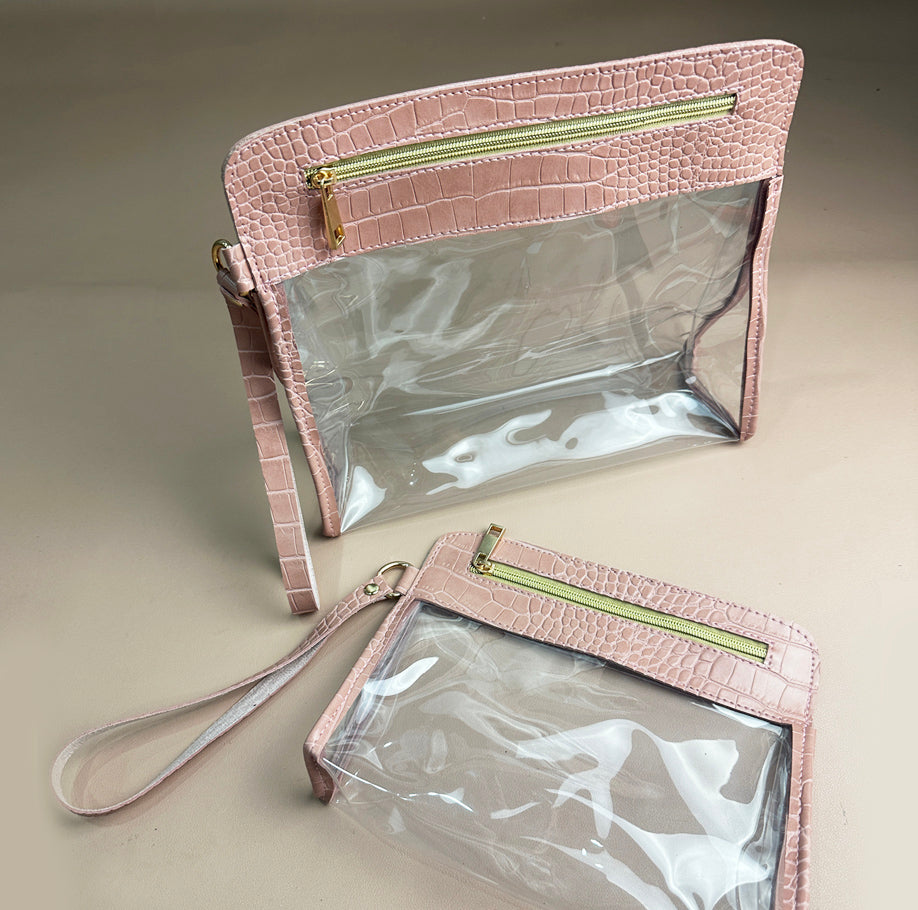 ZOLA multi-purpose clear pouch
