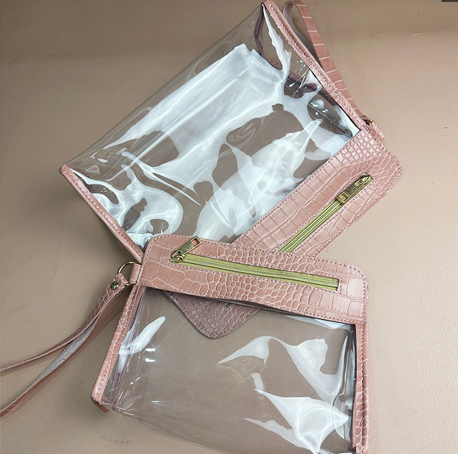ZOLA multi-purpose clear pouch