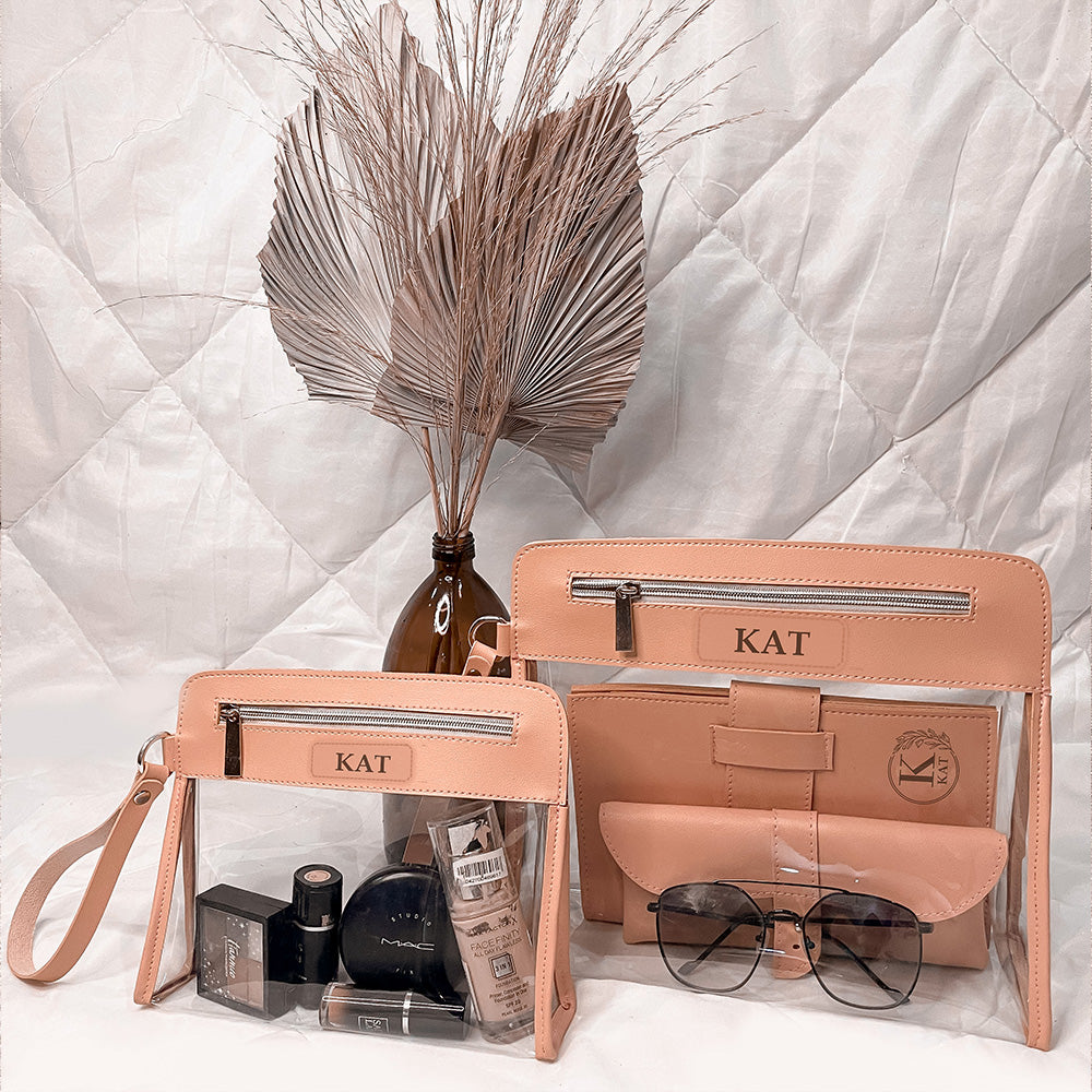 ZOLA multi-purpose clear pouch