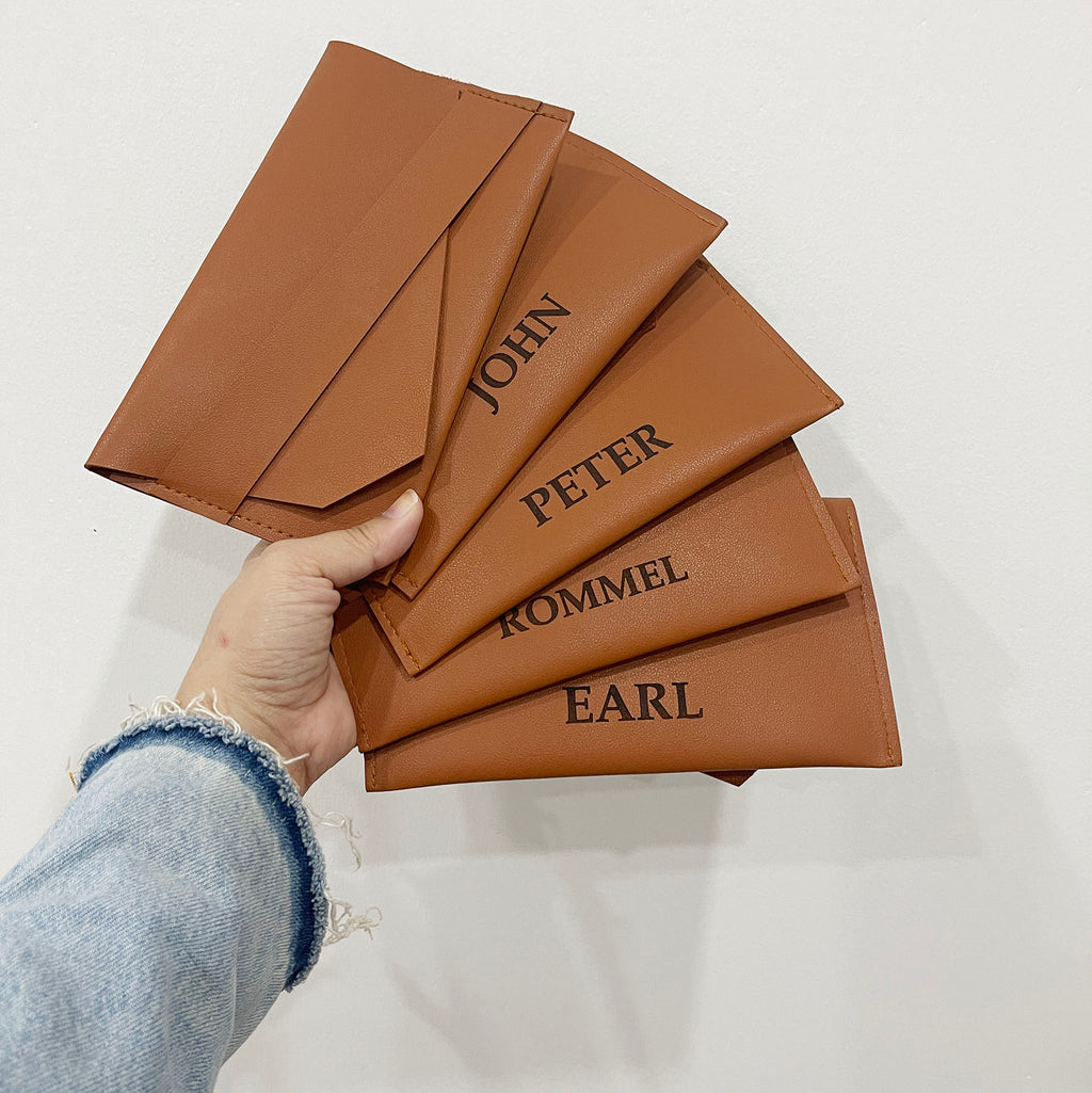 Leather Envelope Pouch