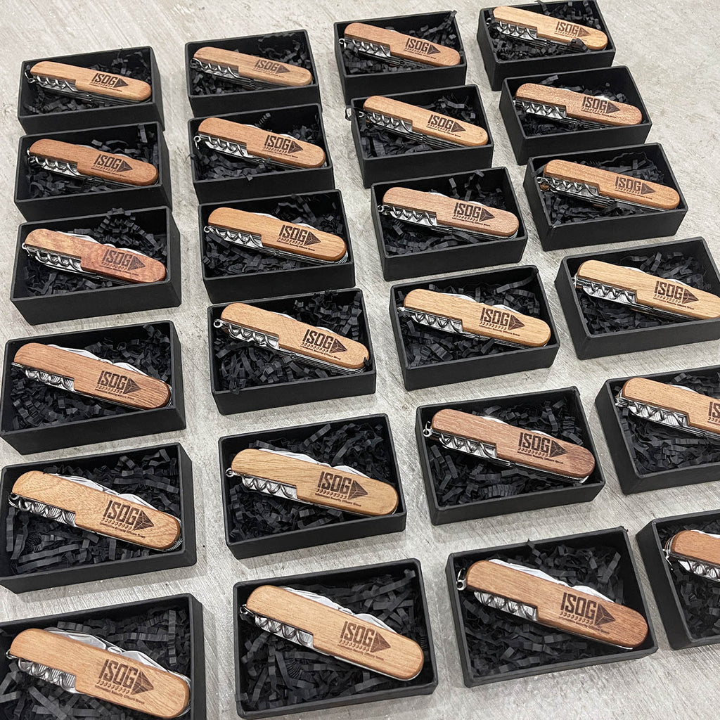 Wooden Swiss Knife personalized