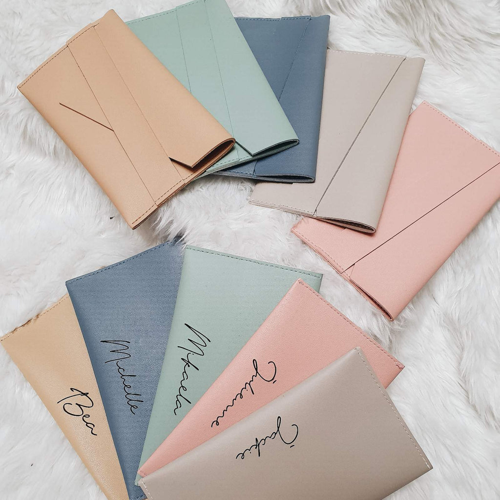 Leather Envelope Pouch