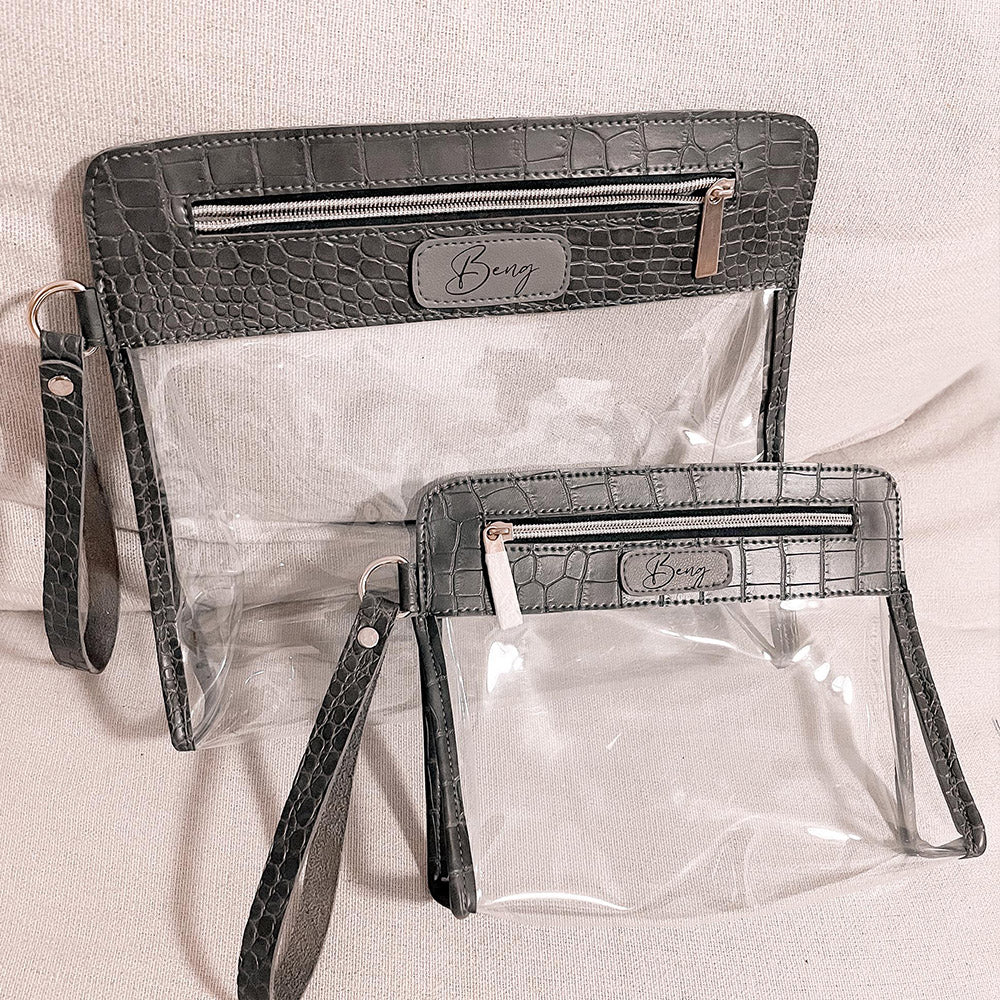 ZOLA multi-purpose clear pouch
