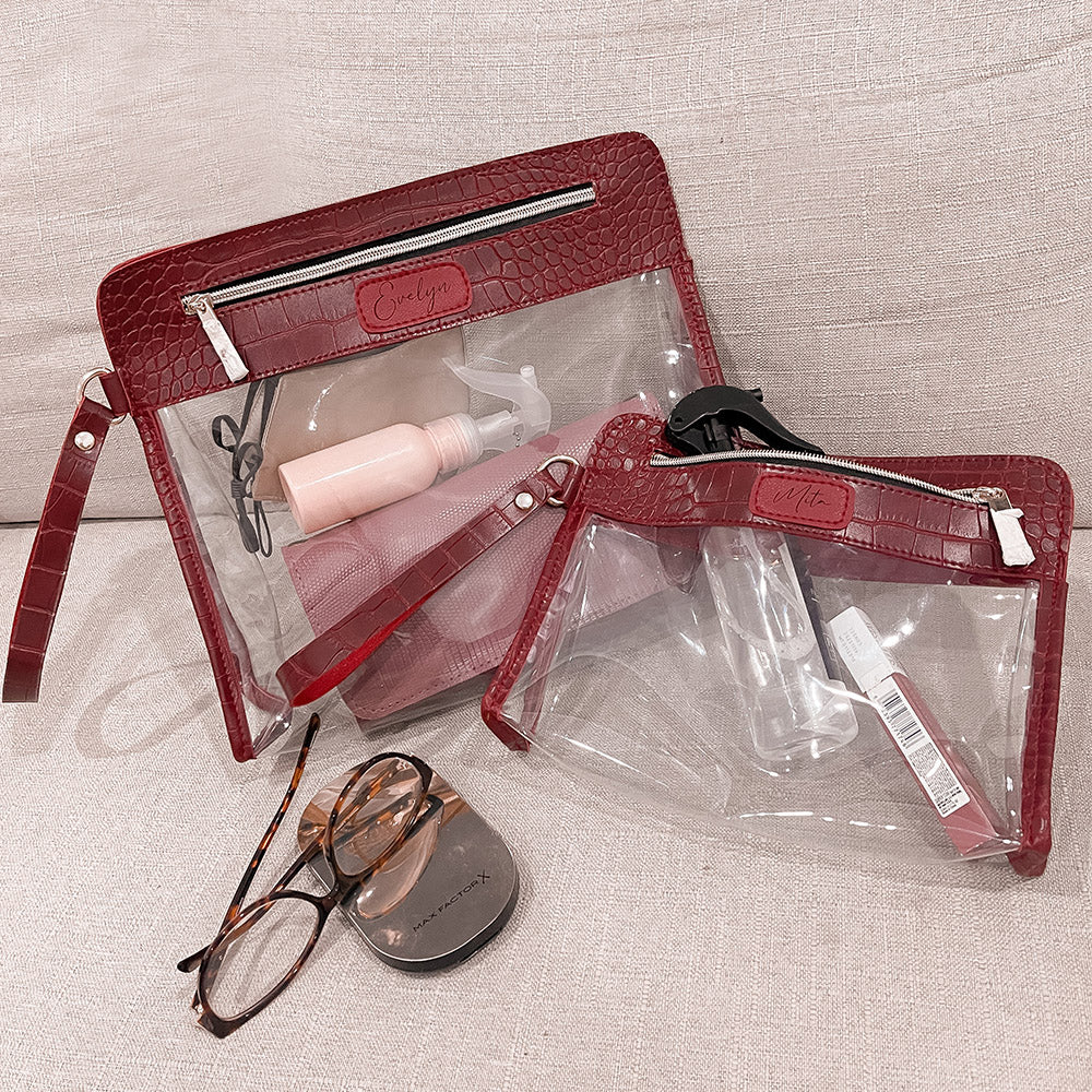 ZOLA multi-purpose clear pouch