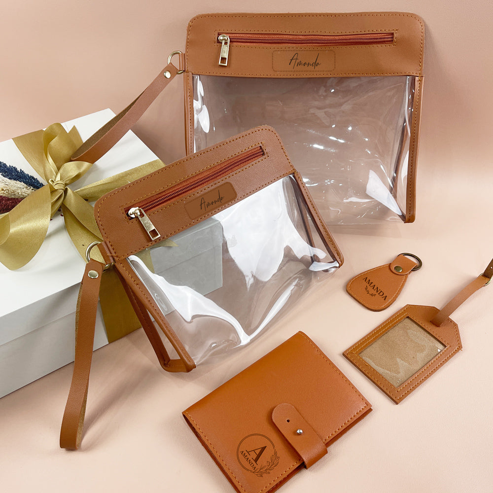 ZOLA multi-purpose clear pouch